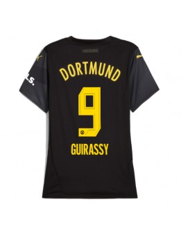 Borussia Dortmund Serhou Guirassy #9 Zenski Gostujuci Dres 2024-25 Kratak Rukavima